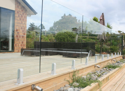 Frameless glass balustrades